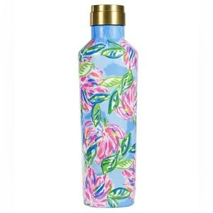 Lilly Pulitzer Stainless Steel Travel Canteen Bottle in Totally Blossom